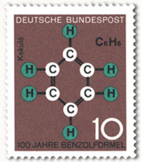 Benzolring Briefmarke